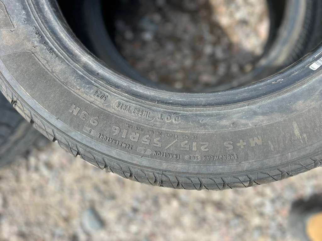 215/55R16 Pair (2 Used Tires)  Douglas Touring