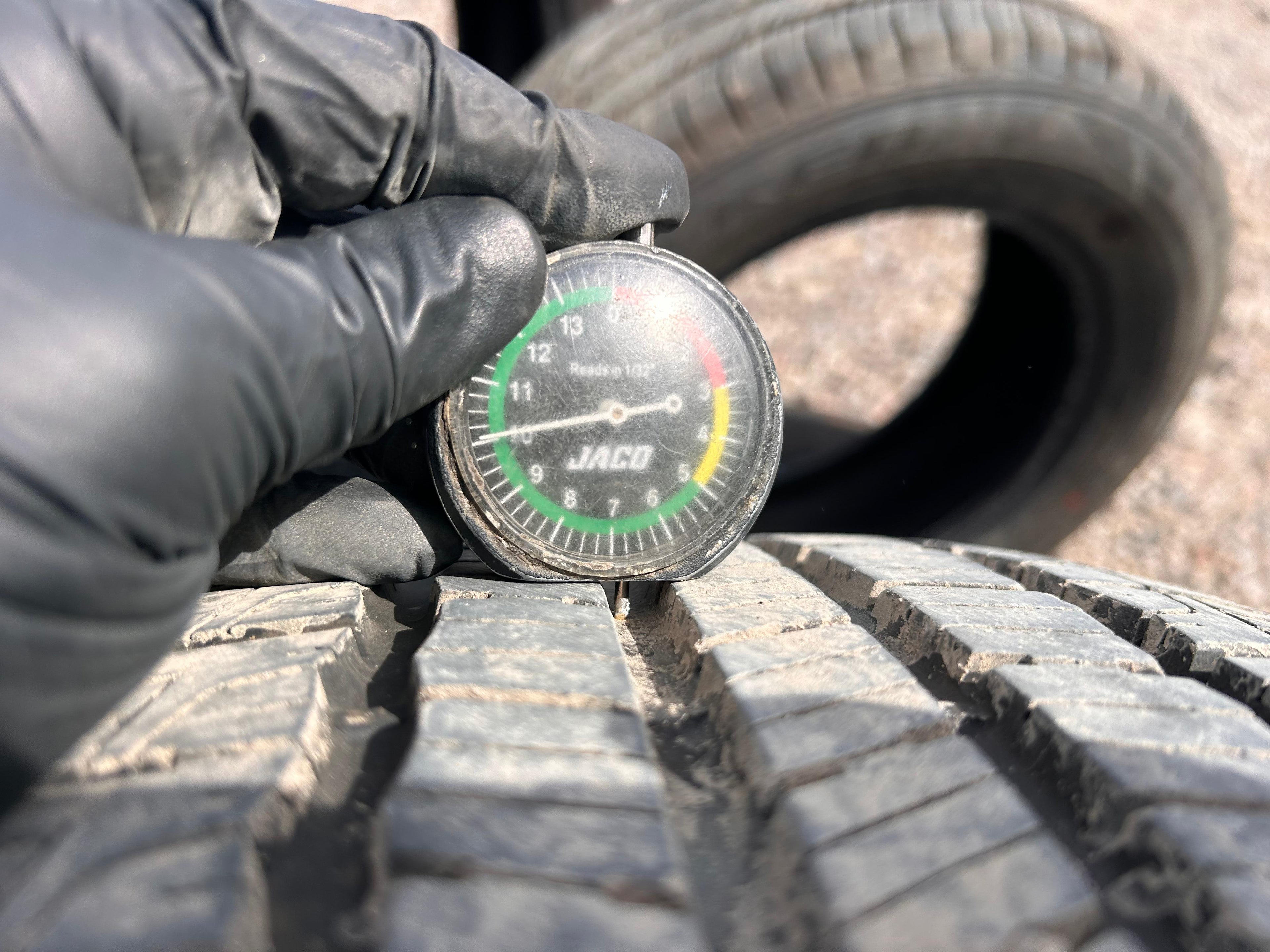 235/65R18 Pair (2 Used Tires)  Goodyear Reliant