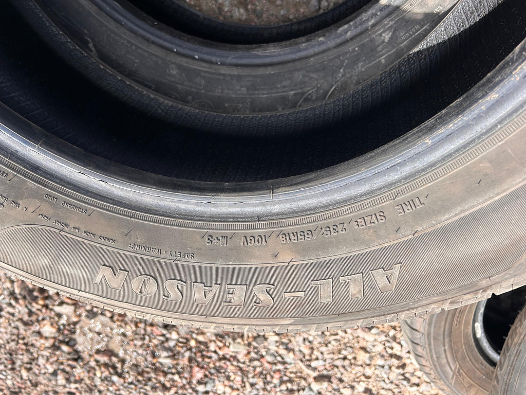 235/65R18 Pair (2 Used Tires)  Goodyear Reliant