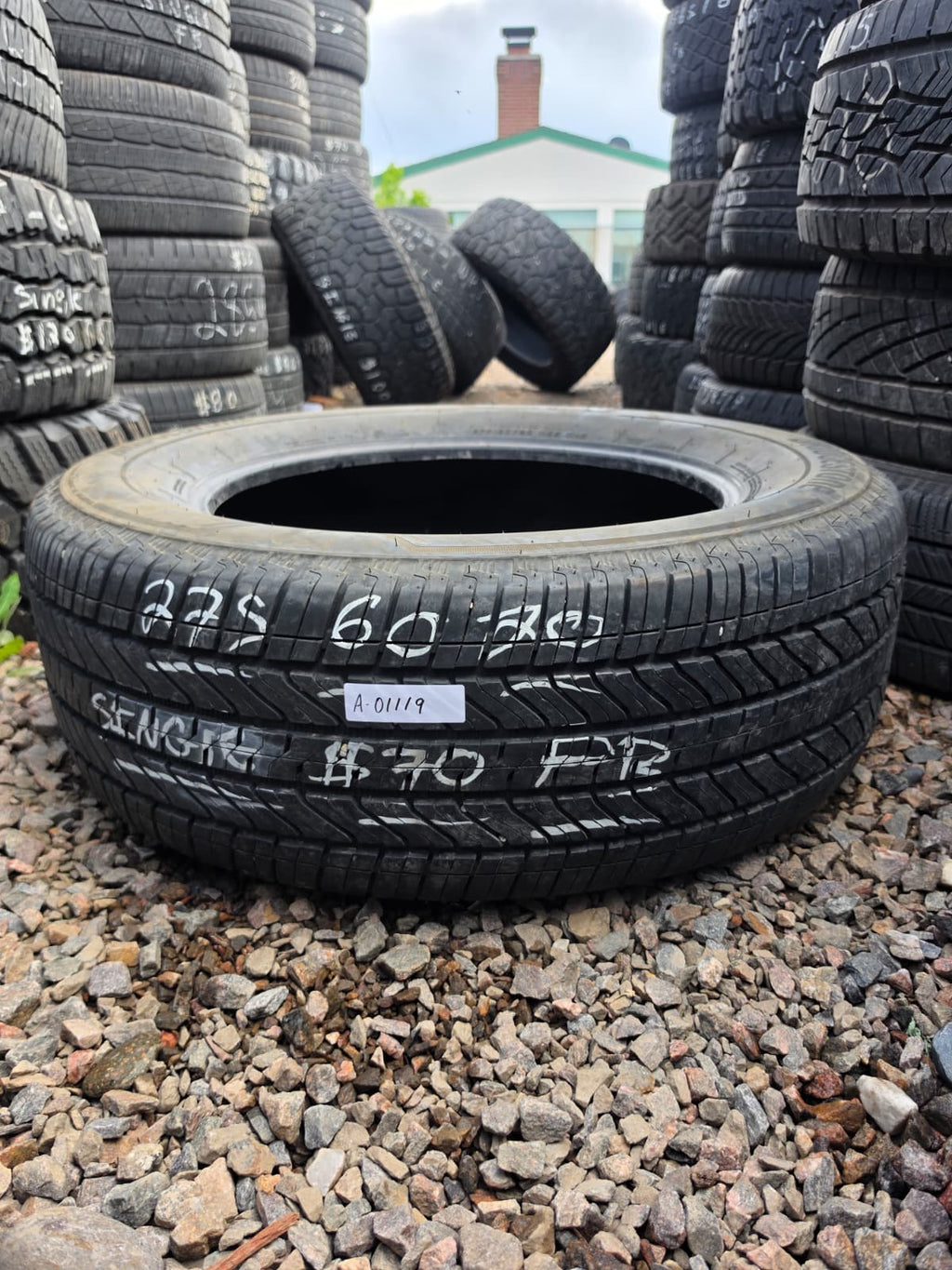 275/60R20 Single (1 Used Tire) Bridgestone Alenza