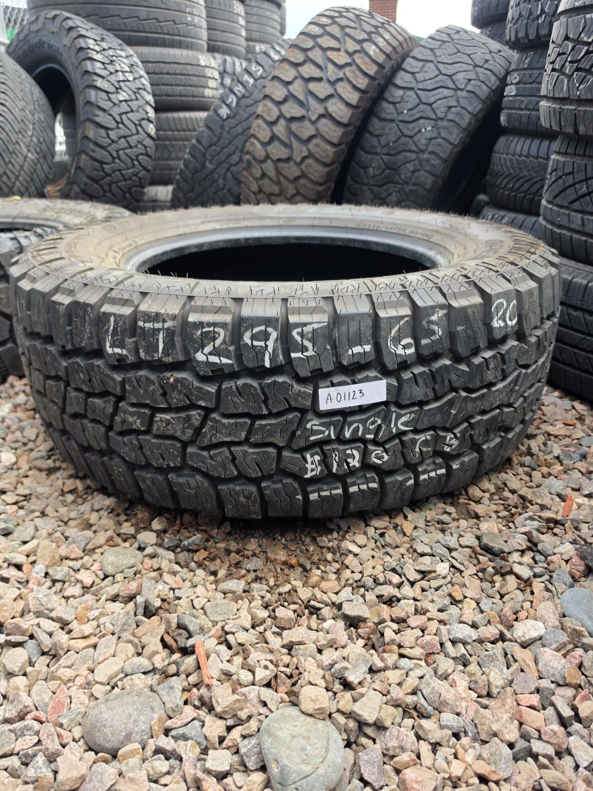 LT295/65R20 Single (1 Used Tire)  Manama Open Range