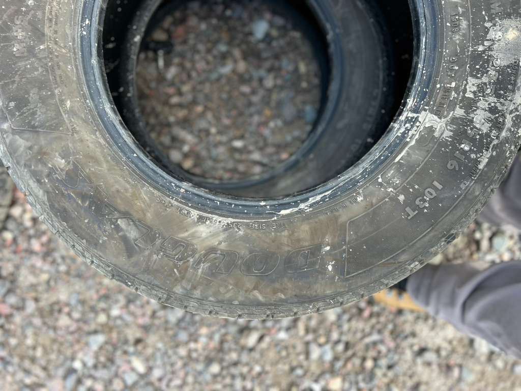 235/65R16  Pair (2 Used Tires) Douglas Touring