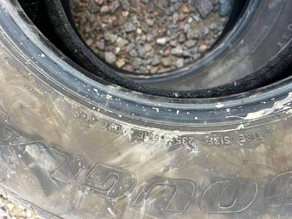 235/65R16  Pair (2 Used Tires) Douglas Touring