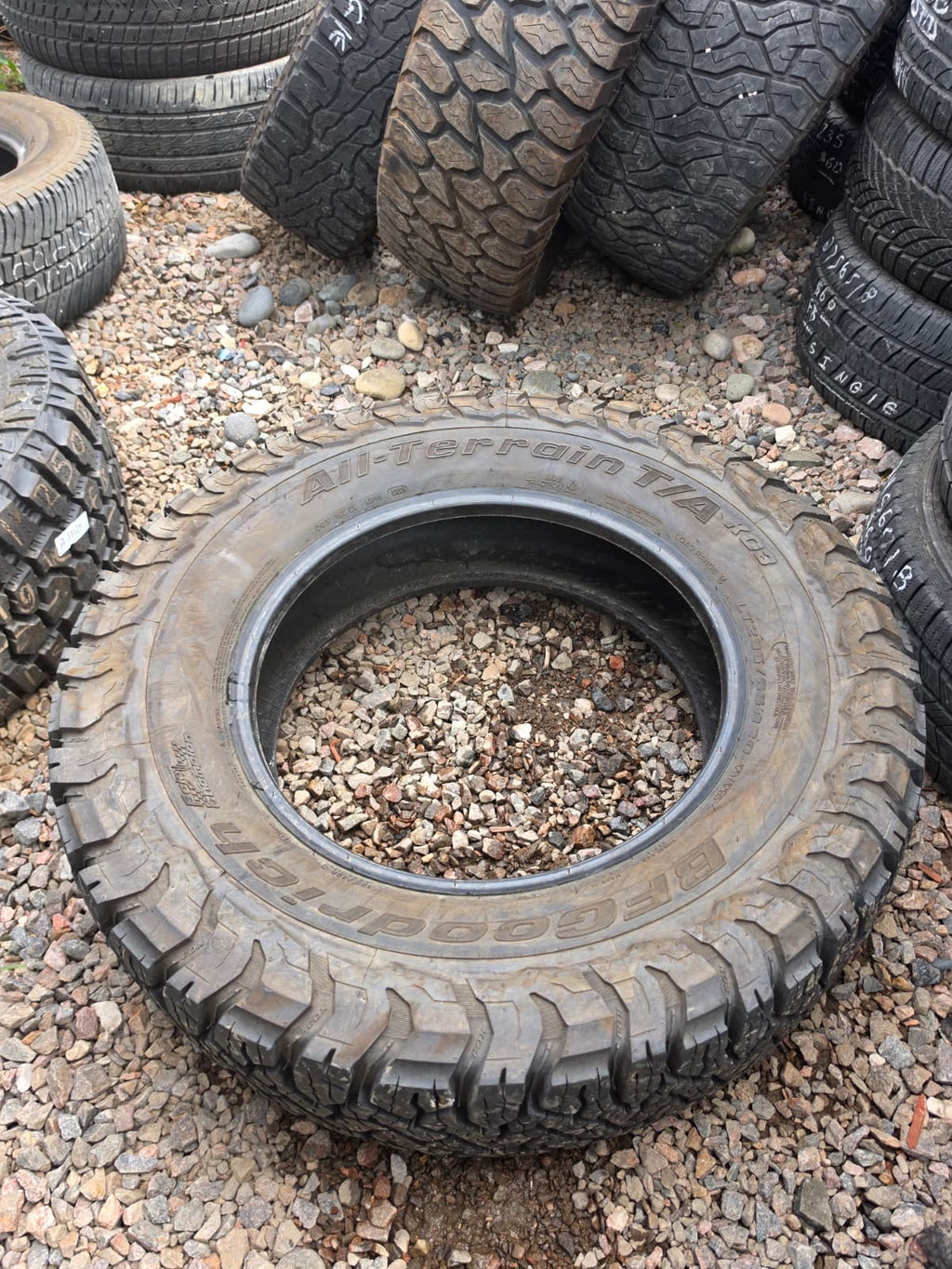LT295/65R20 Single (1 Used Tire) BF Goodrich K03