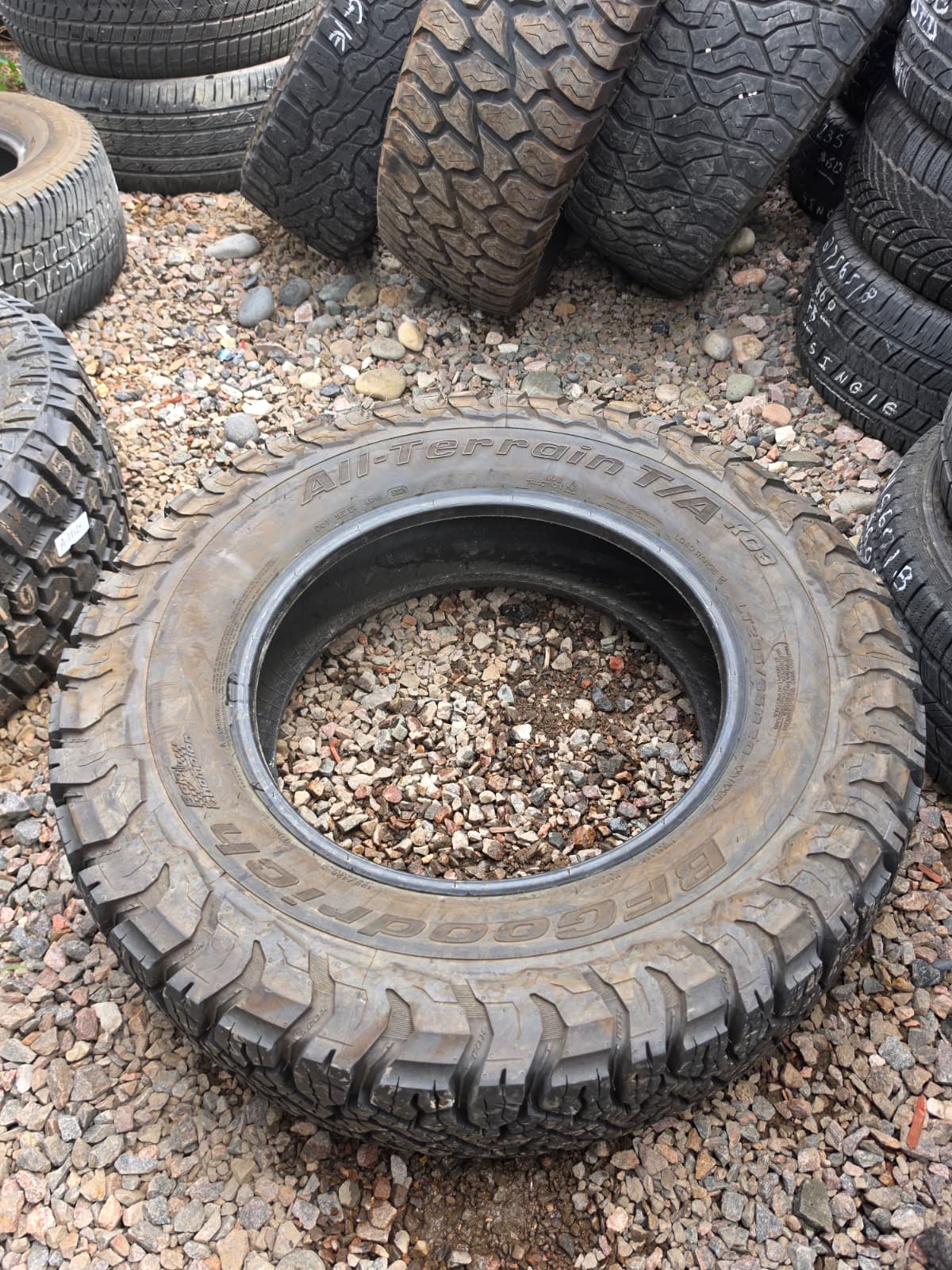 LT295/65R20 Single (1 Used Tire) BF Goodrich K03