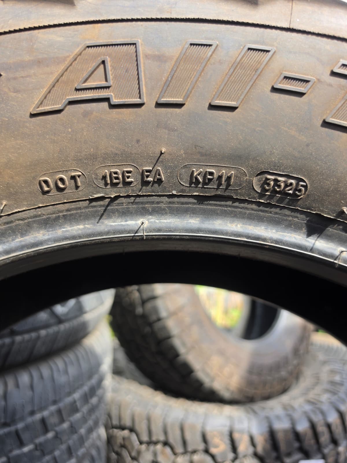 LT295/65R20 Single (1 Used Tire) BF Goodrich K03