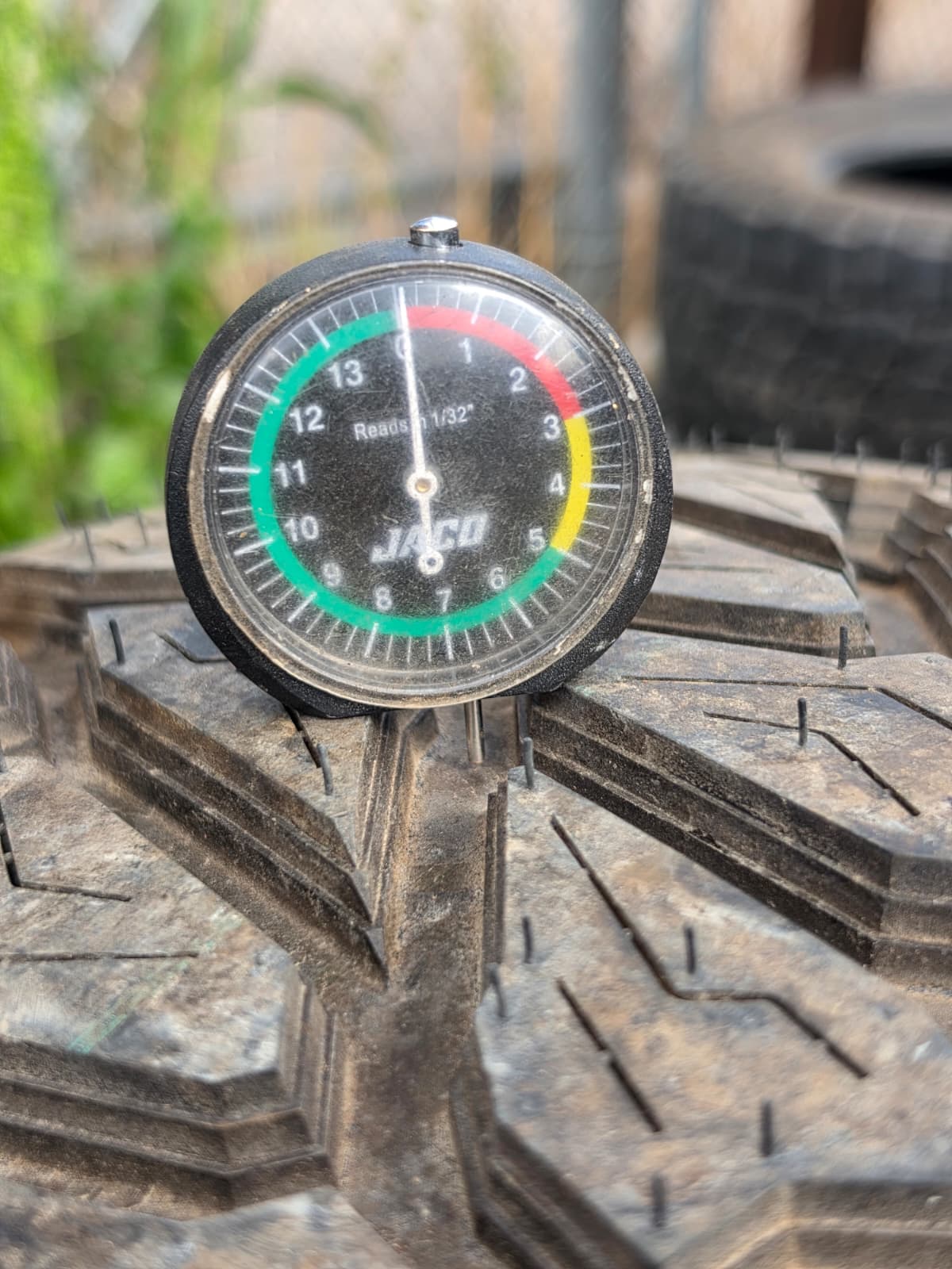 LT35X12.50R20 Single (1 Used Tire) AMP Terrain Gripper