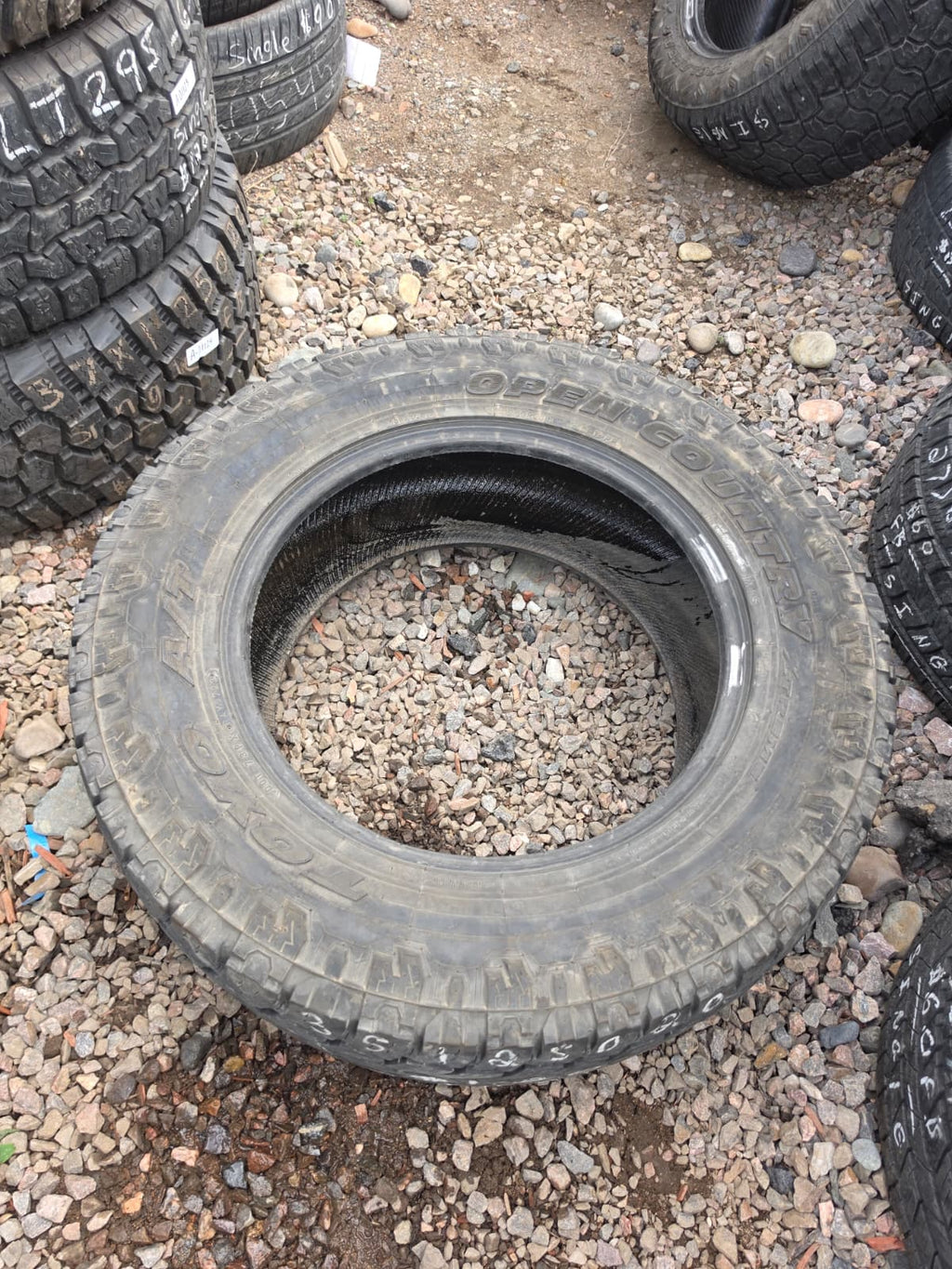 LT35X12.50R20 Single (1 Used Tire)  Toyo Open Country