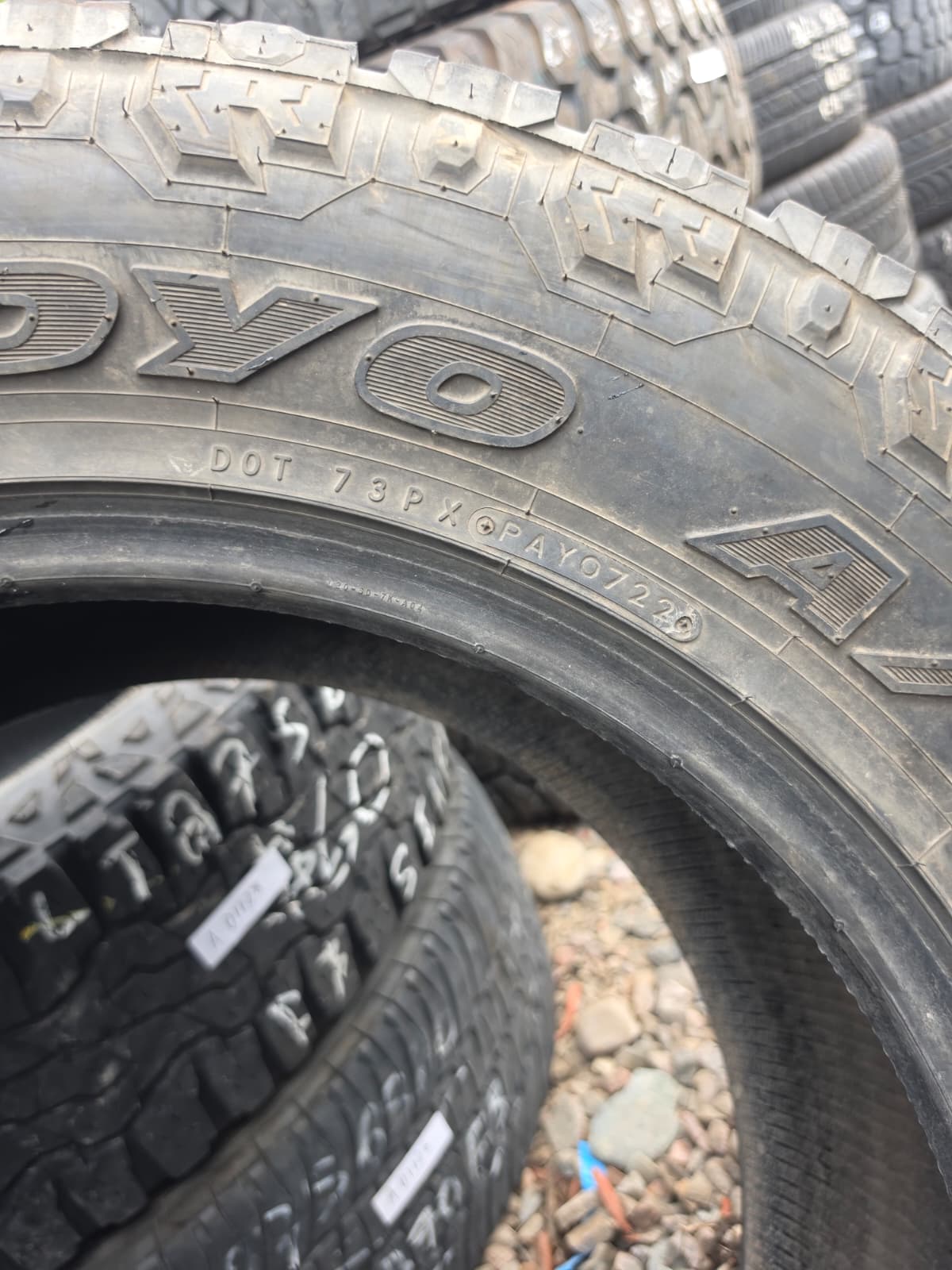 LT35X12.50R20 Single (1 Used Tire)  Toyo Open Country