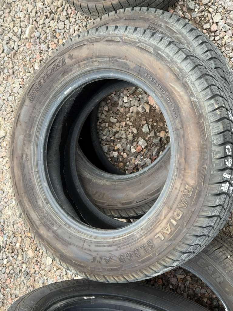 245/65R17 Pair (2 Used Tires) Westlake Radial SL869 AT