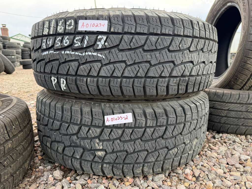245/65R17 Pair (2 Used Tires) Westlake Radial SL869 AT
