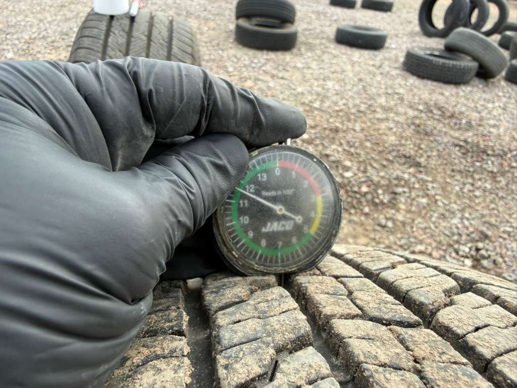 235/70R16 Pair (2 Used Tires) Goodyear Wrangler Workhorse HT