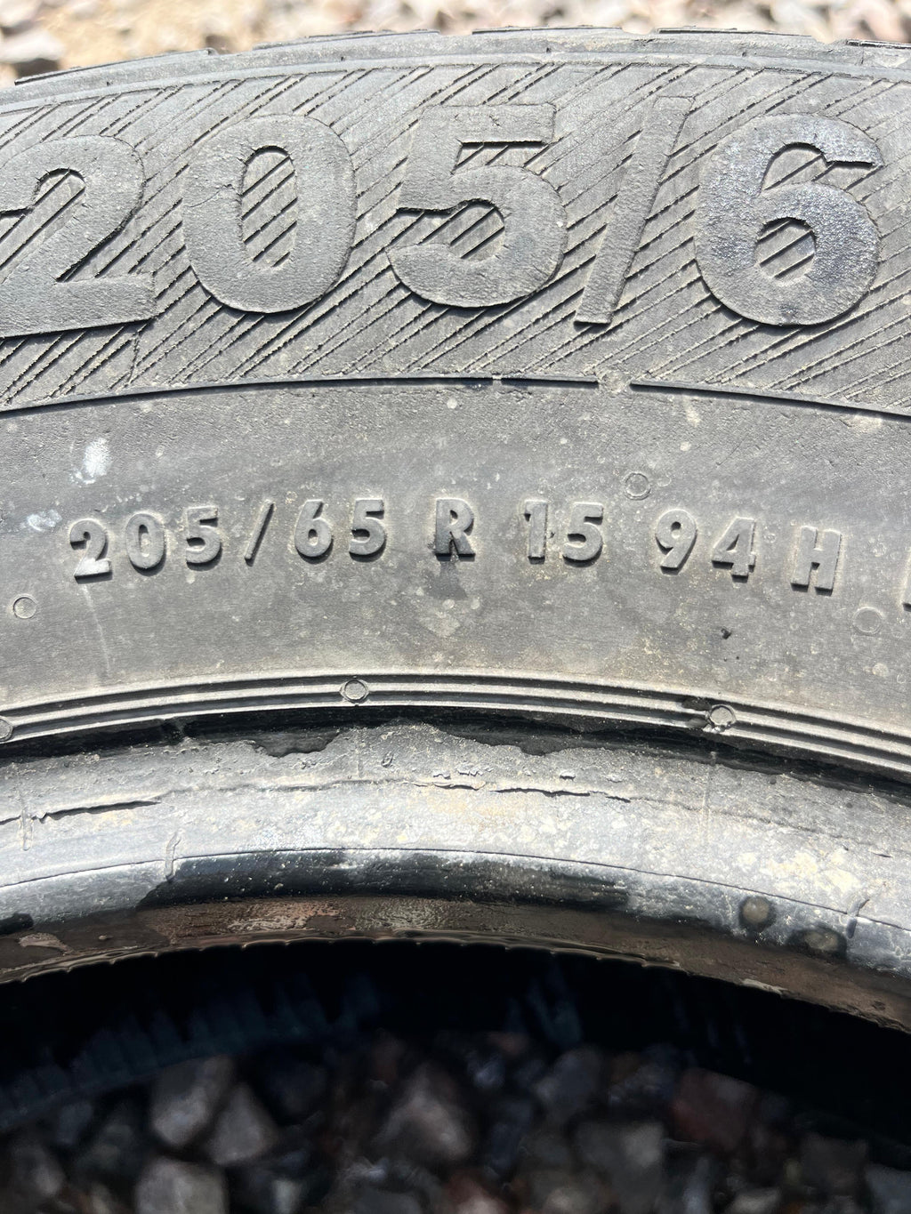 205/65R15 Single (1 Used Tire) Barum Brillantis 2