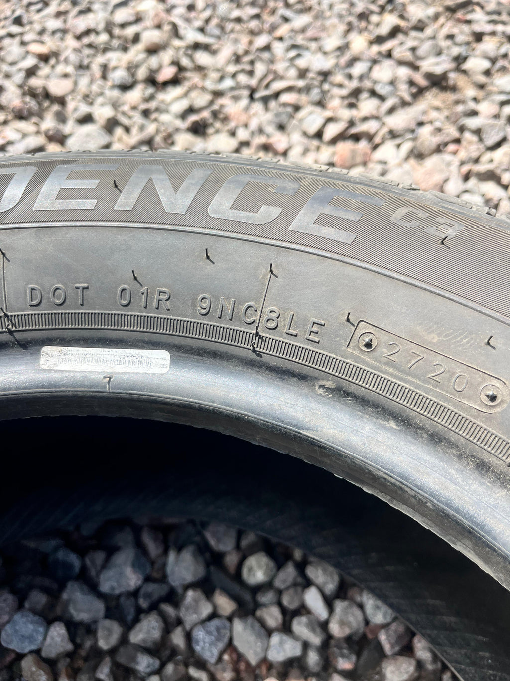 195/65R15 Single (1 Used Tire) Caldera Tires Confidence