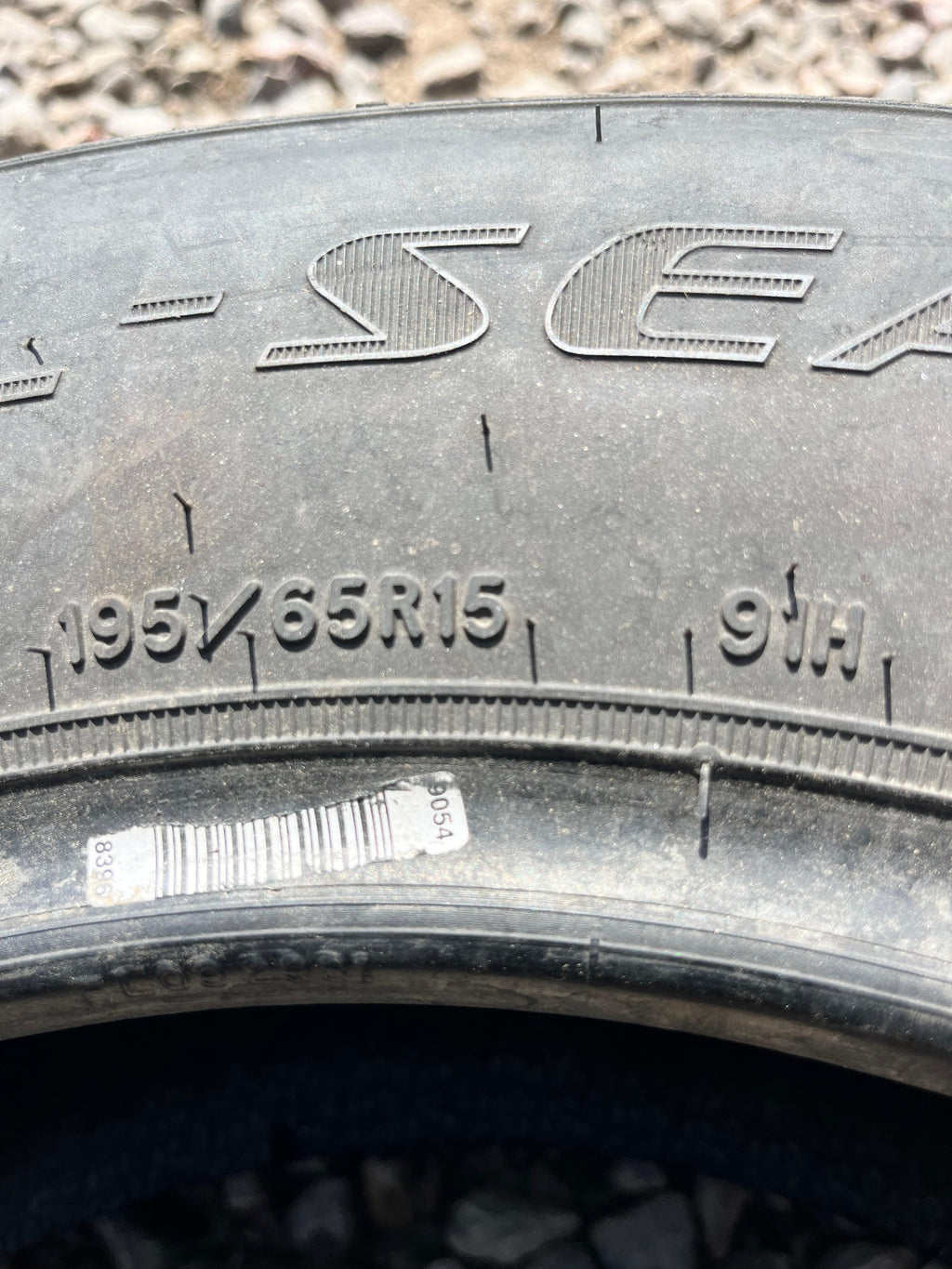 195/65R15 Single (3 Used Tires) Douglas Touring All Season