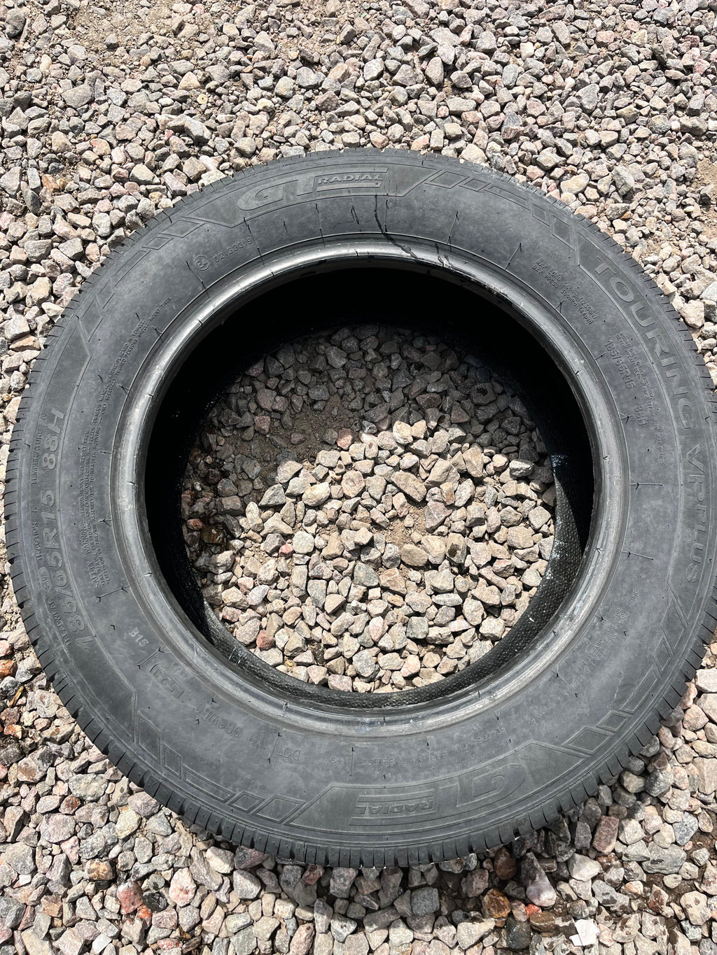 185/65R15 Single (1 Used Tire)  GT Radial Touring VP Plus