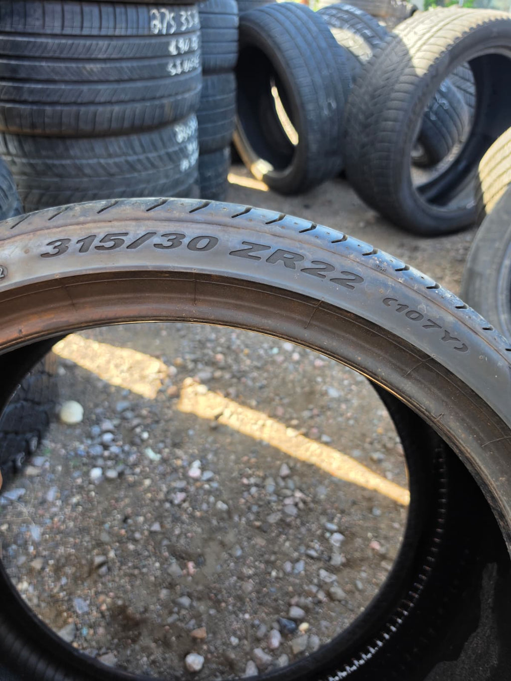 315/30ZR20 Single (1 Used Tire) Pirelli ExtremContact