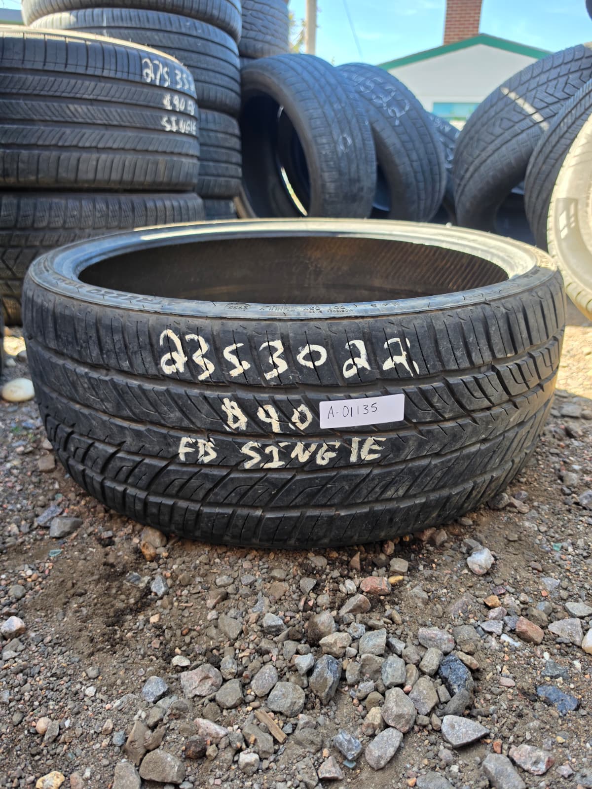 315/30ZR20 Single (1 Used Tire) Sailun Atrezzo SVR