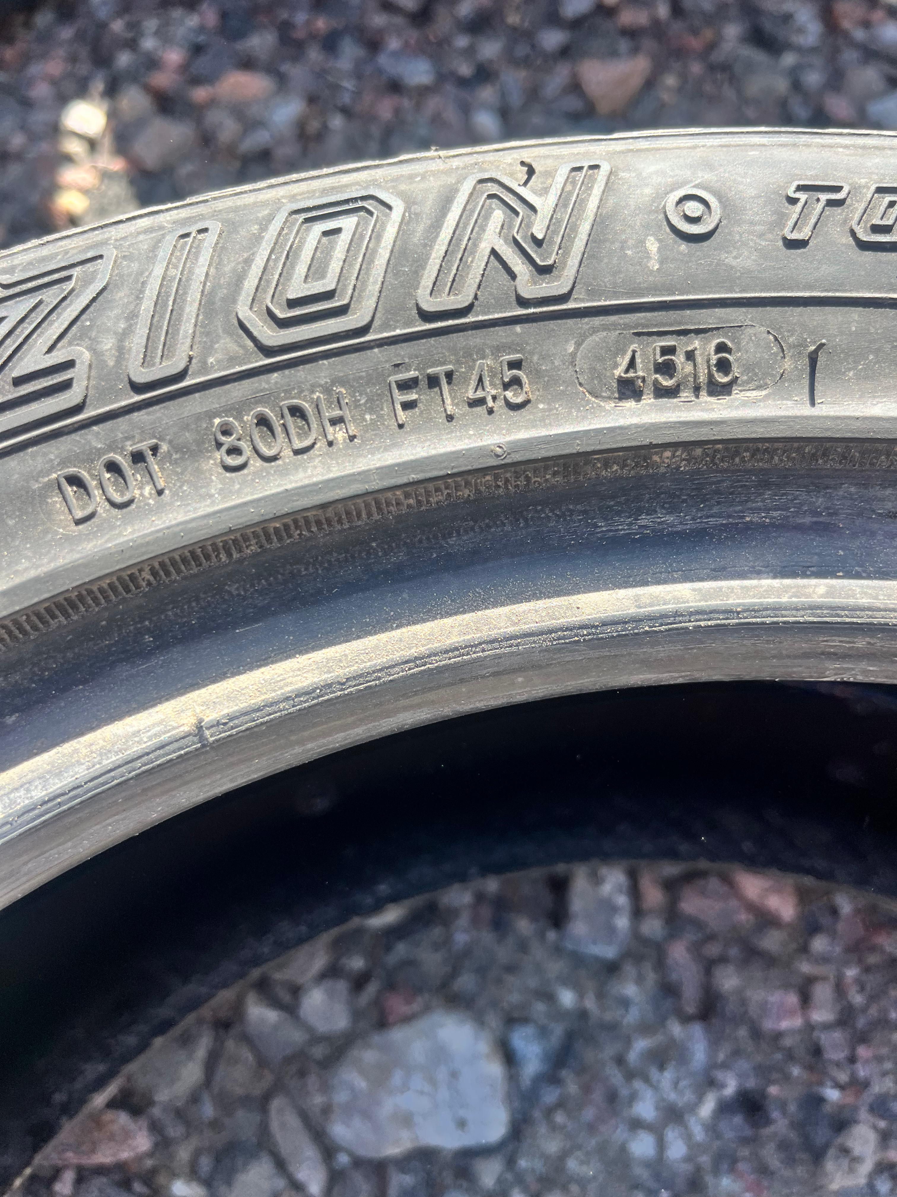 205/50R16 Single (1 Used Tire) Fuzion Touring