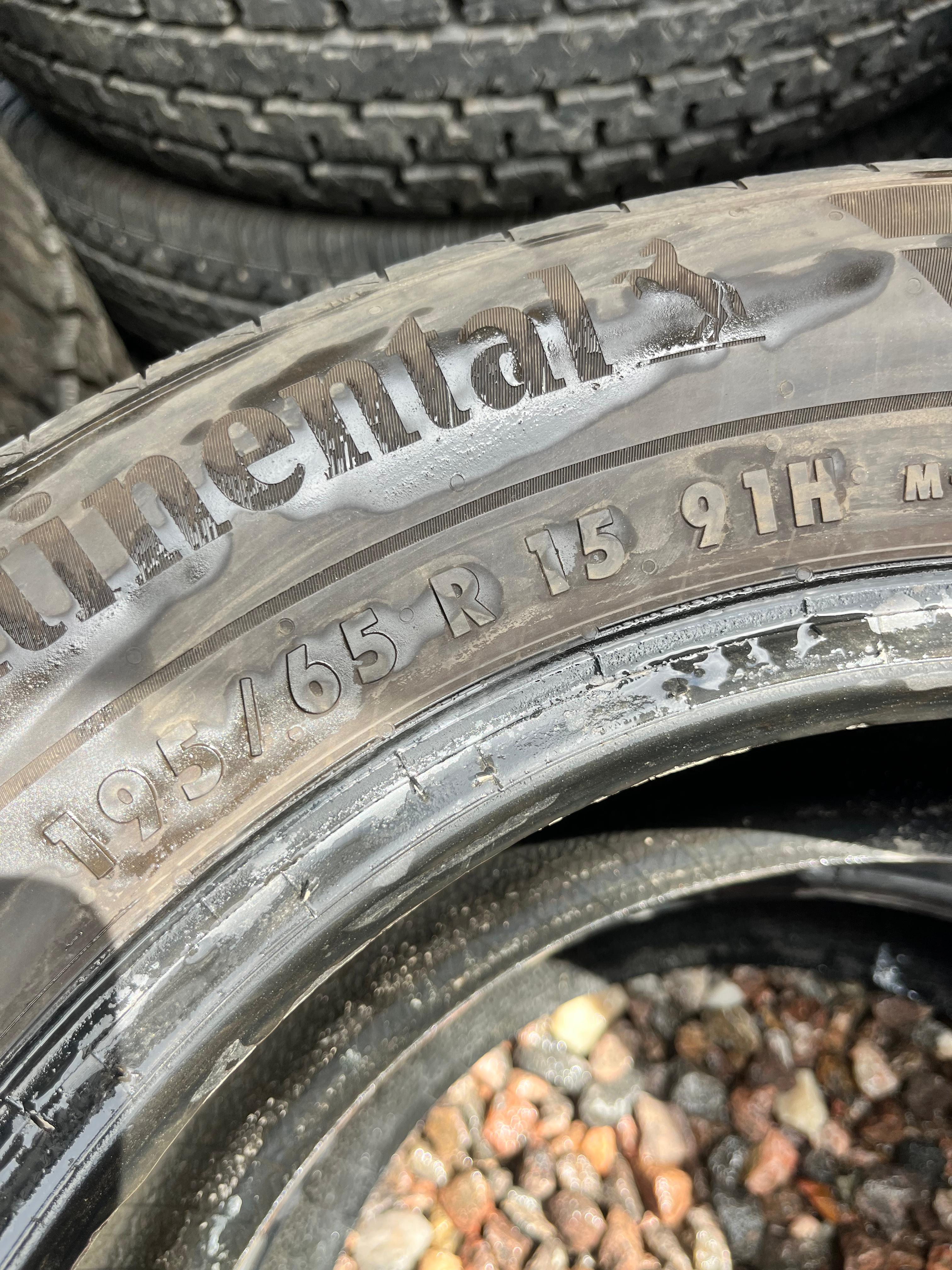 195/65R15 Single (1 Used Tire) Continental ControlContac