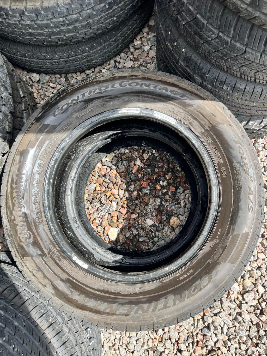 195/65R15 Single (1 Used Tire) Continental ControlContac
