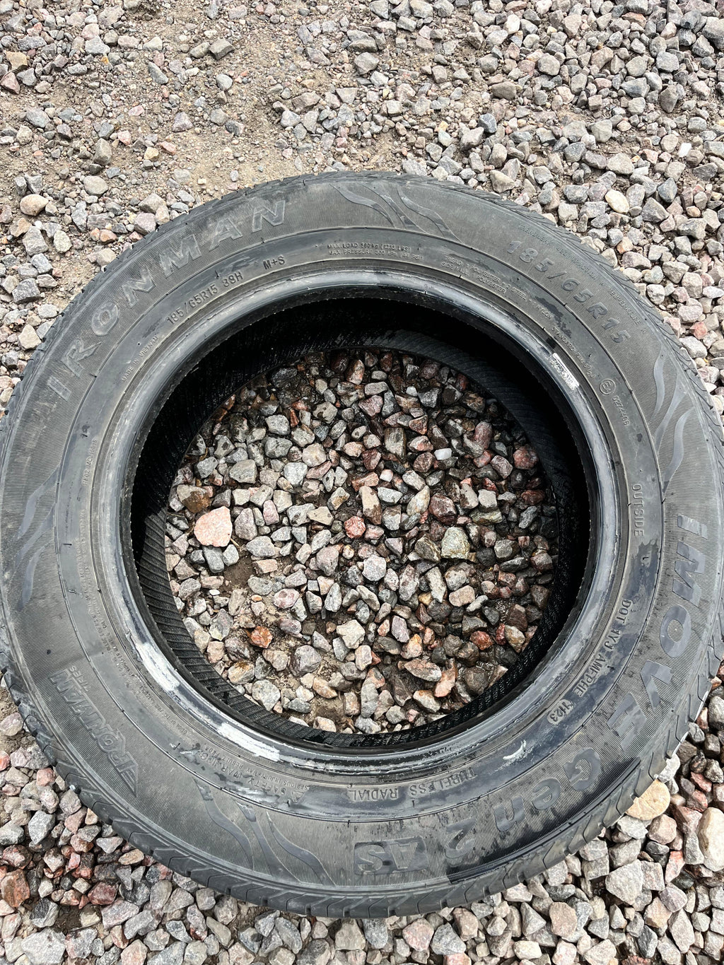 185/65R15 Single (1 Used Tire)