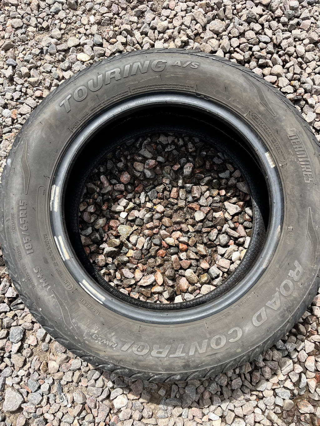 185/65R15 Single (1 Used Tire) Road Control Touring