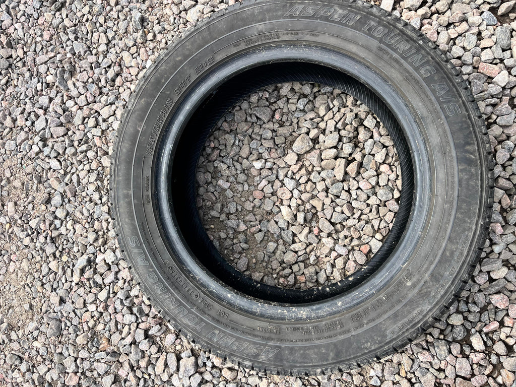 185/60R15 Single (1 Used Tire) Aspen Touring