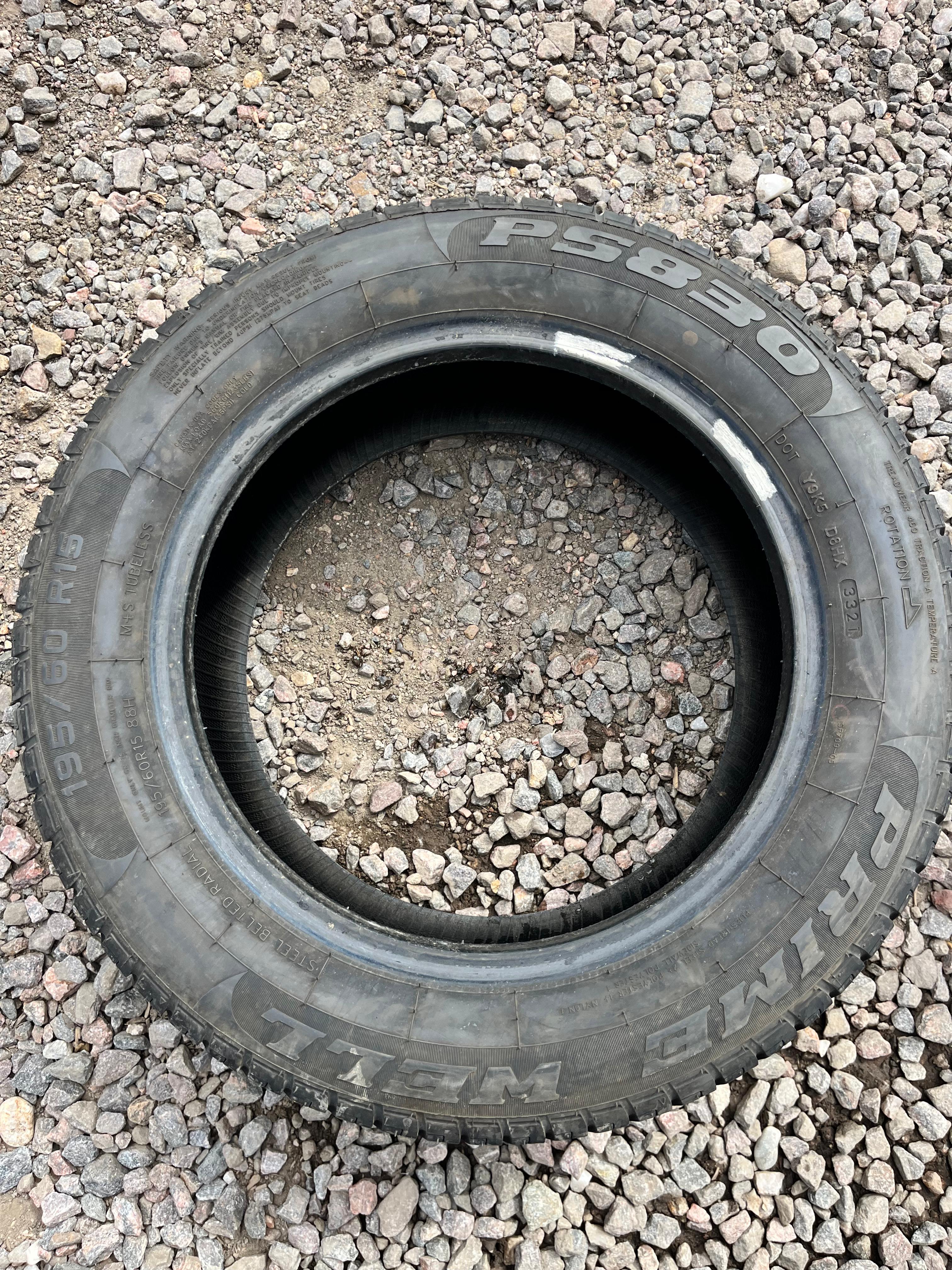 195/60R15 Singe (1 Used Tire) Prime Well PS 830