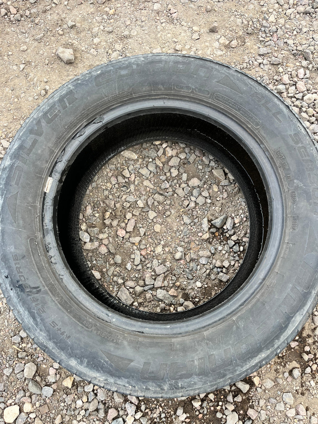 215/60R15 Single (1 Used Tire) Arizonian Silver Edition