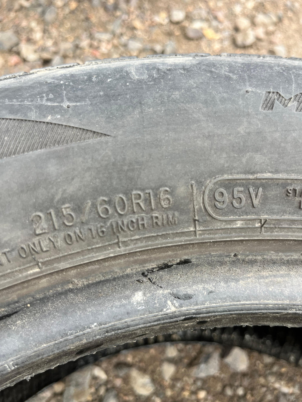 215/60R15 Single (1 Used Tire) Arizonian Silver Edition
