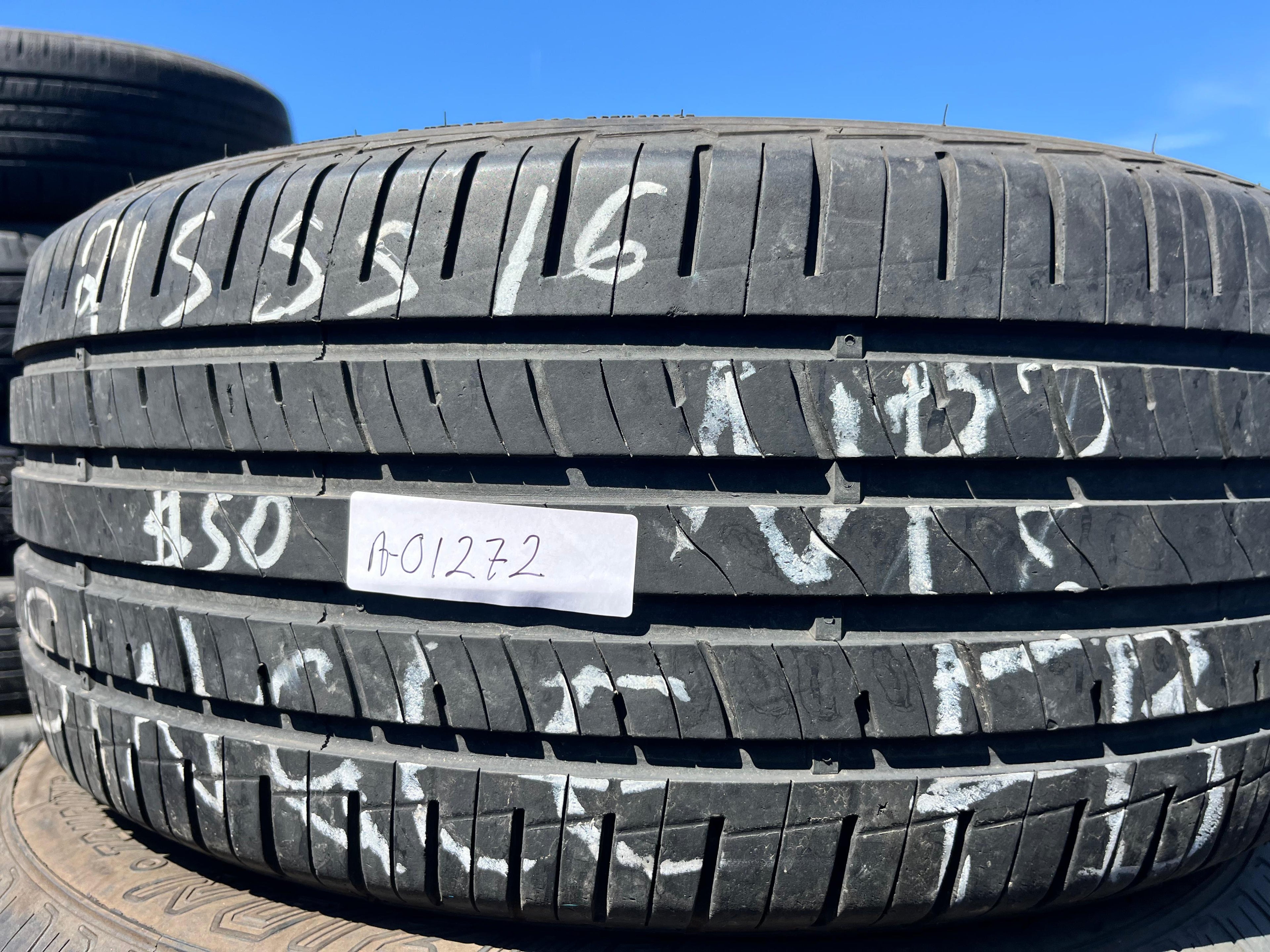 215/55R16 Single (1 Used Tire) Mastercraft Stratus AS