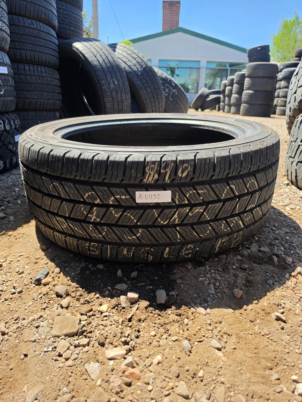 285/45R22 Single (1 Used Tire) Continental Terrain Contact
