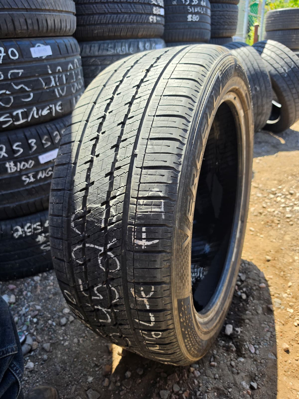 285/45R22 Single (1 Used Tire) Vercelli Starda 4