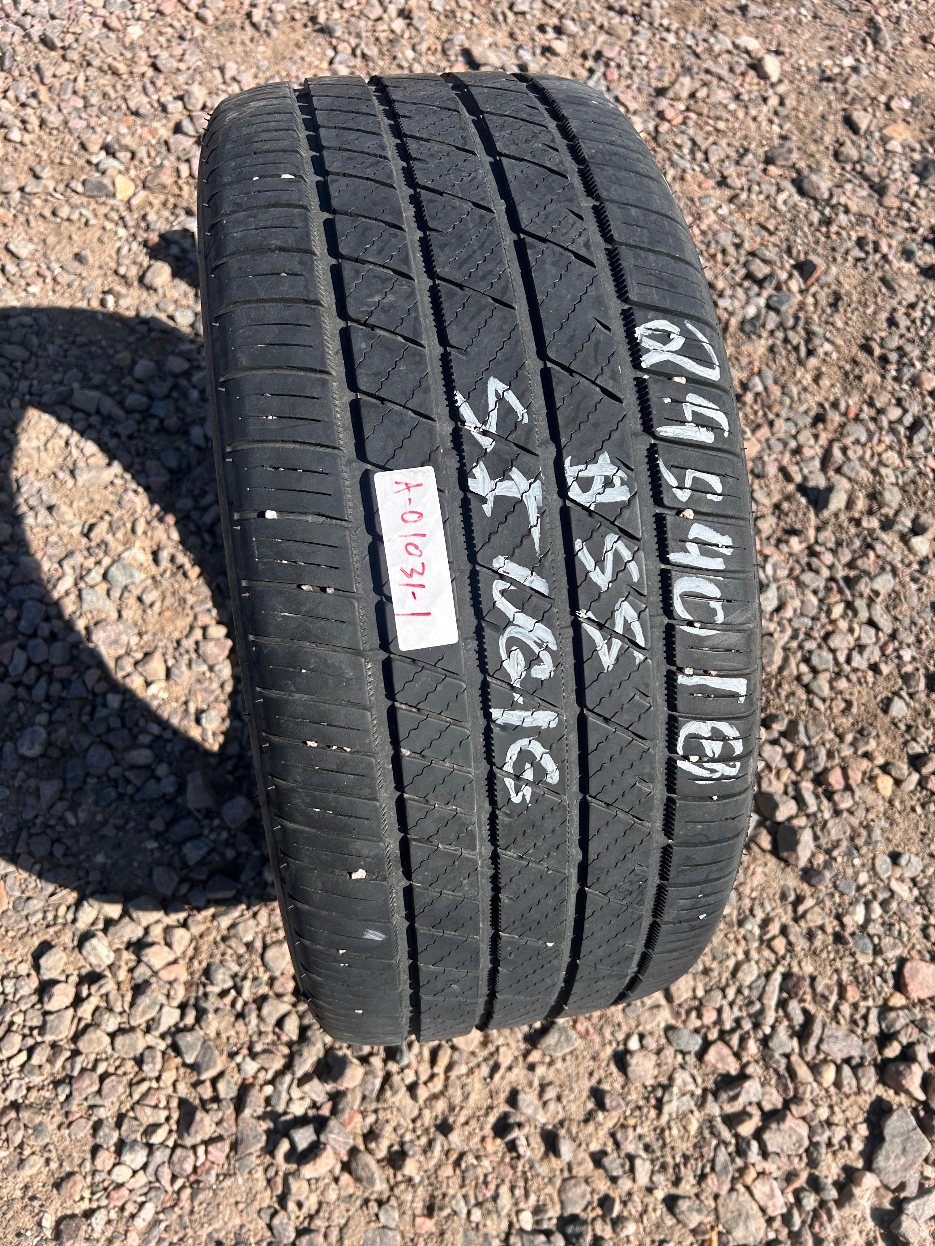 245/40R18 Single (1 Used Tire) Bridgestone Potenza RE980