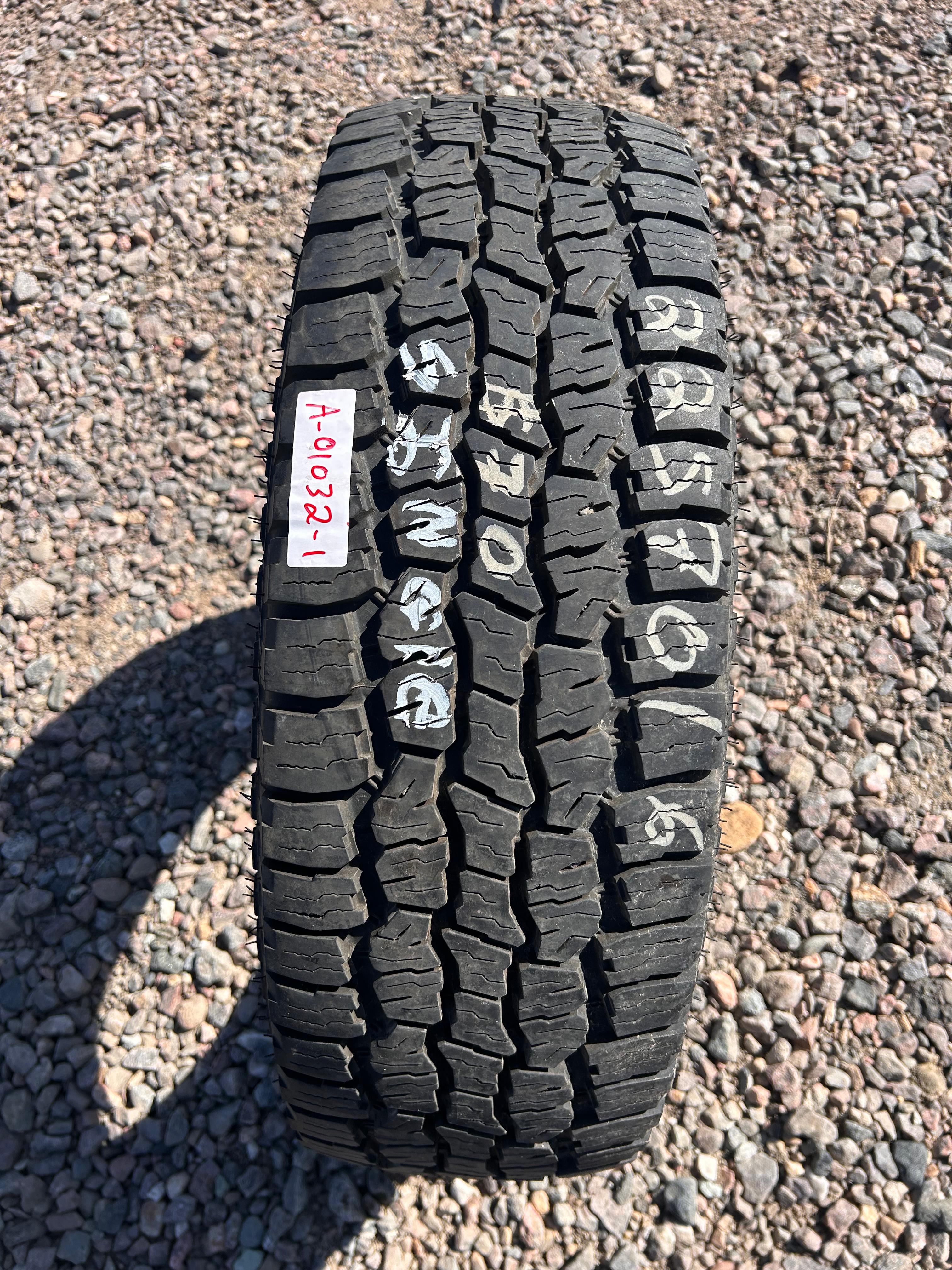225/70R16 Single (1 Used Tire) Mazama Open Range