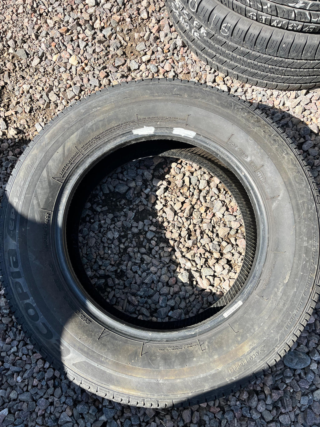 215/65R16 Single (1 Used Tire) Bridgestone Ecopia ( EP422)