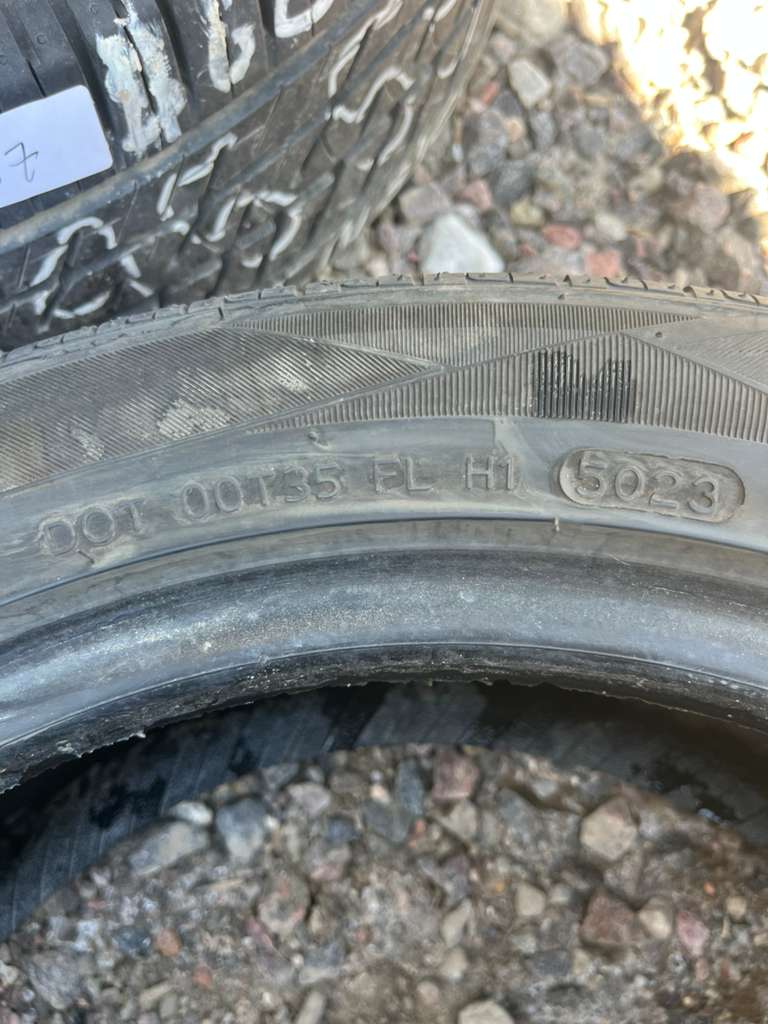 185/55R16 Single (1 Used Tire) Hankook Kinergy PT