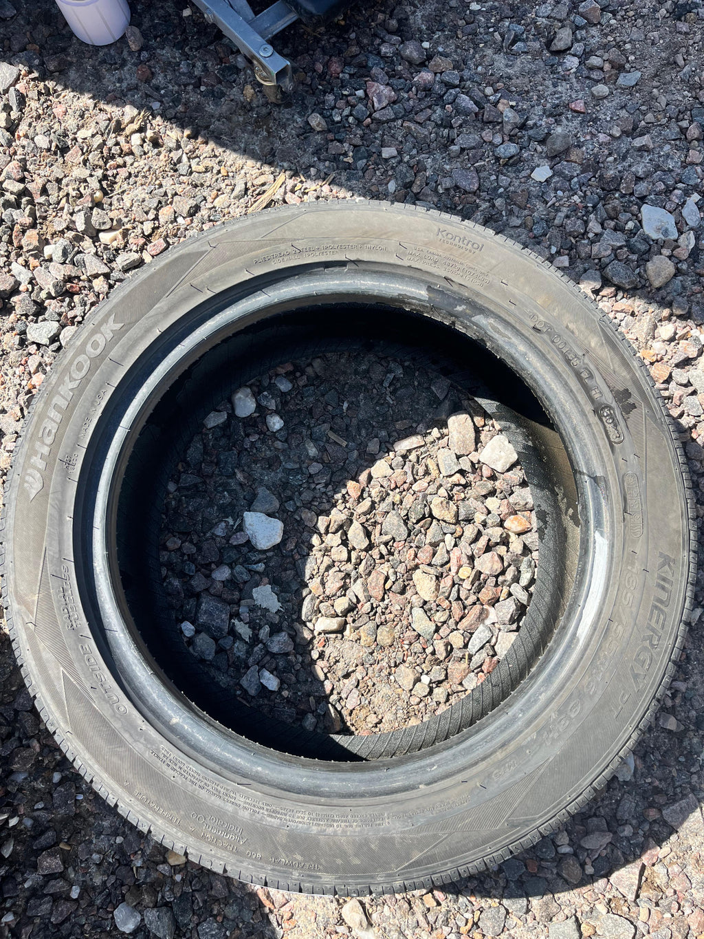 185/55R16 Single (1 Used Tire) Hankook Kinergy PT