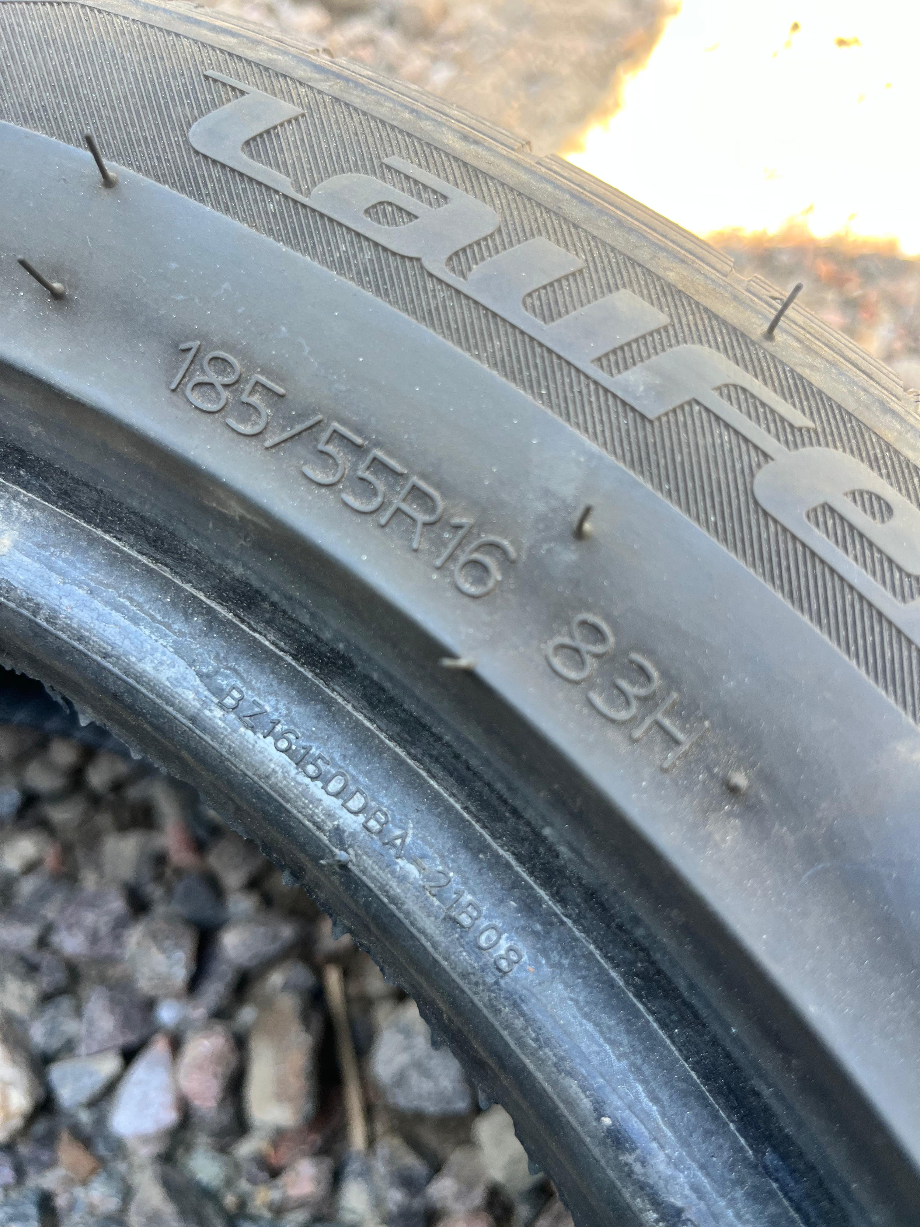 185/55R16 Single (1 Used Tire) Laufenn G FIT AS