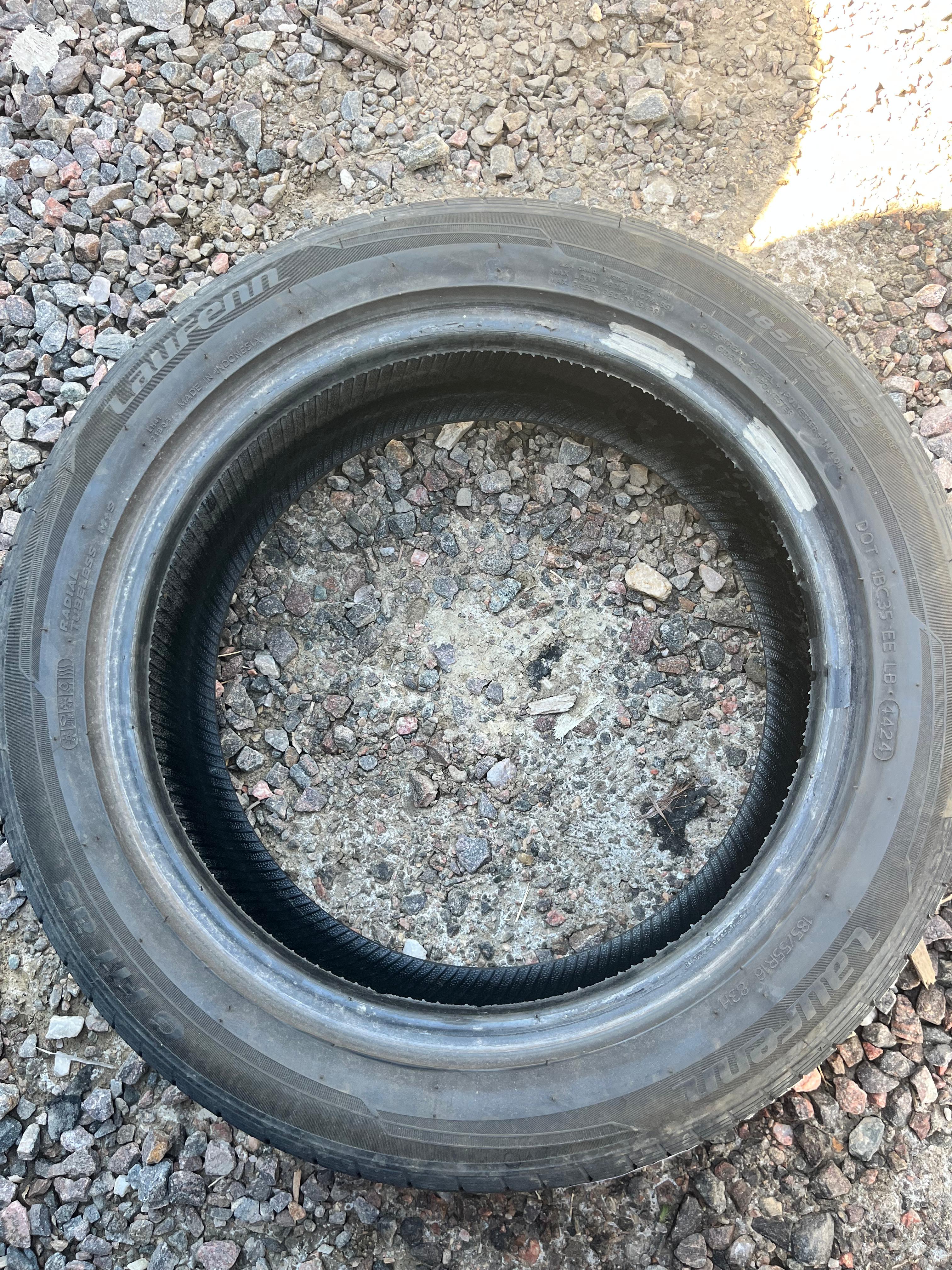 185/55R16 Single (1 Used Tire) Laufenn G FIT AS
