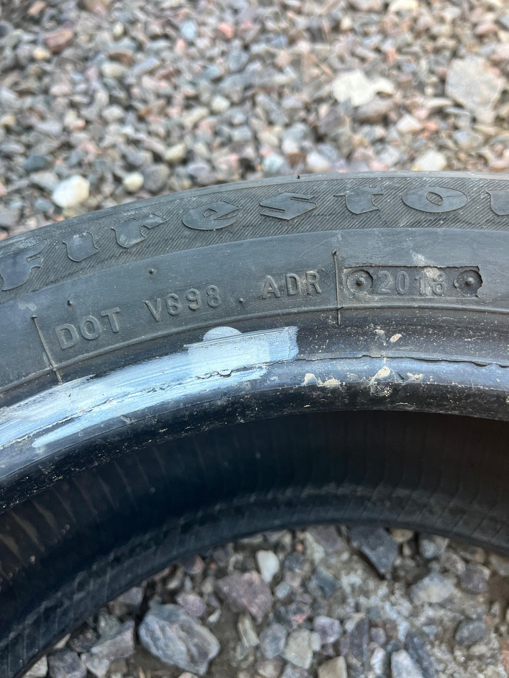 185/55R16 Single (1 Used Tire) Firestone FR(740)