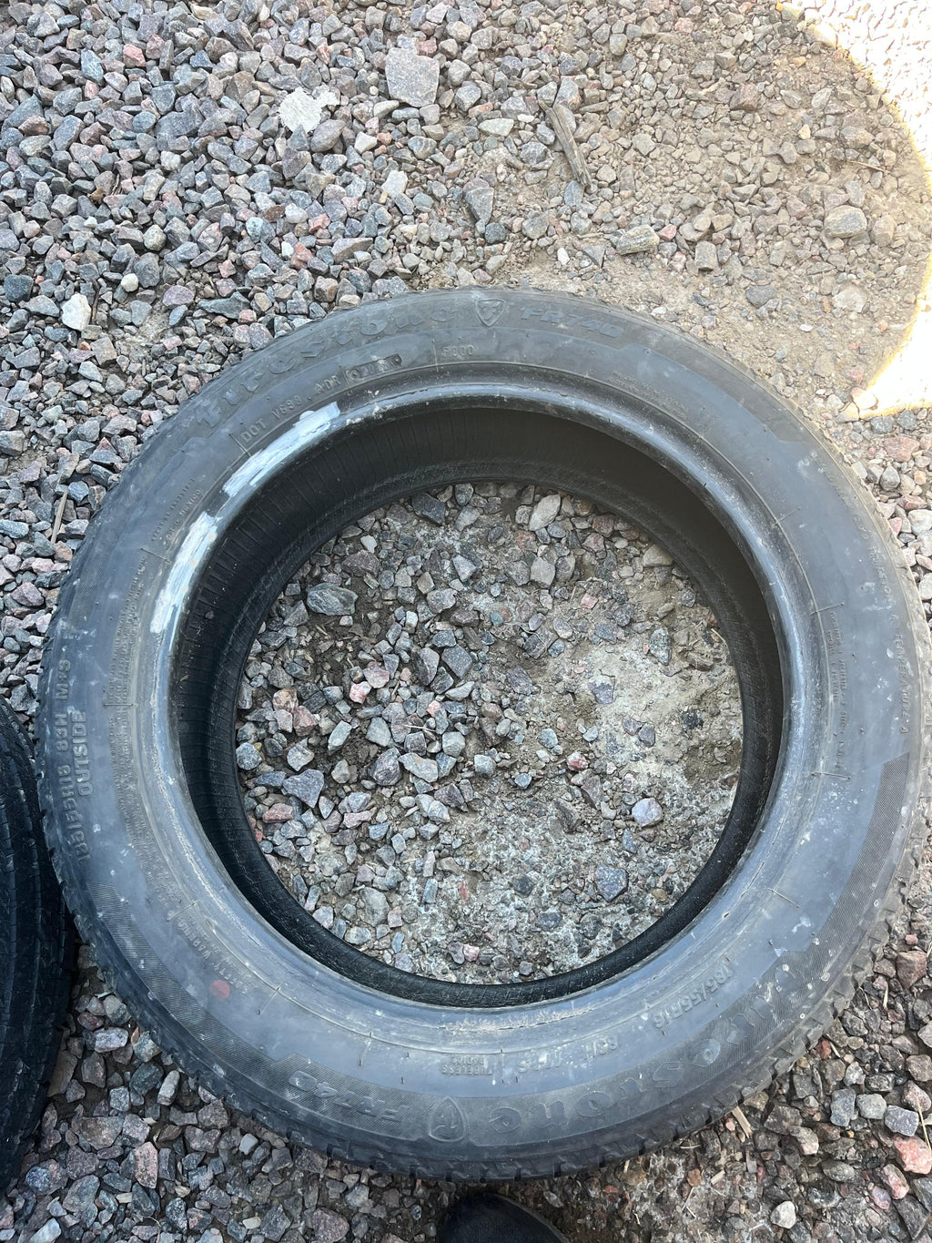 185/55R16 Single (1 Used Tire) Firestone FR(740)