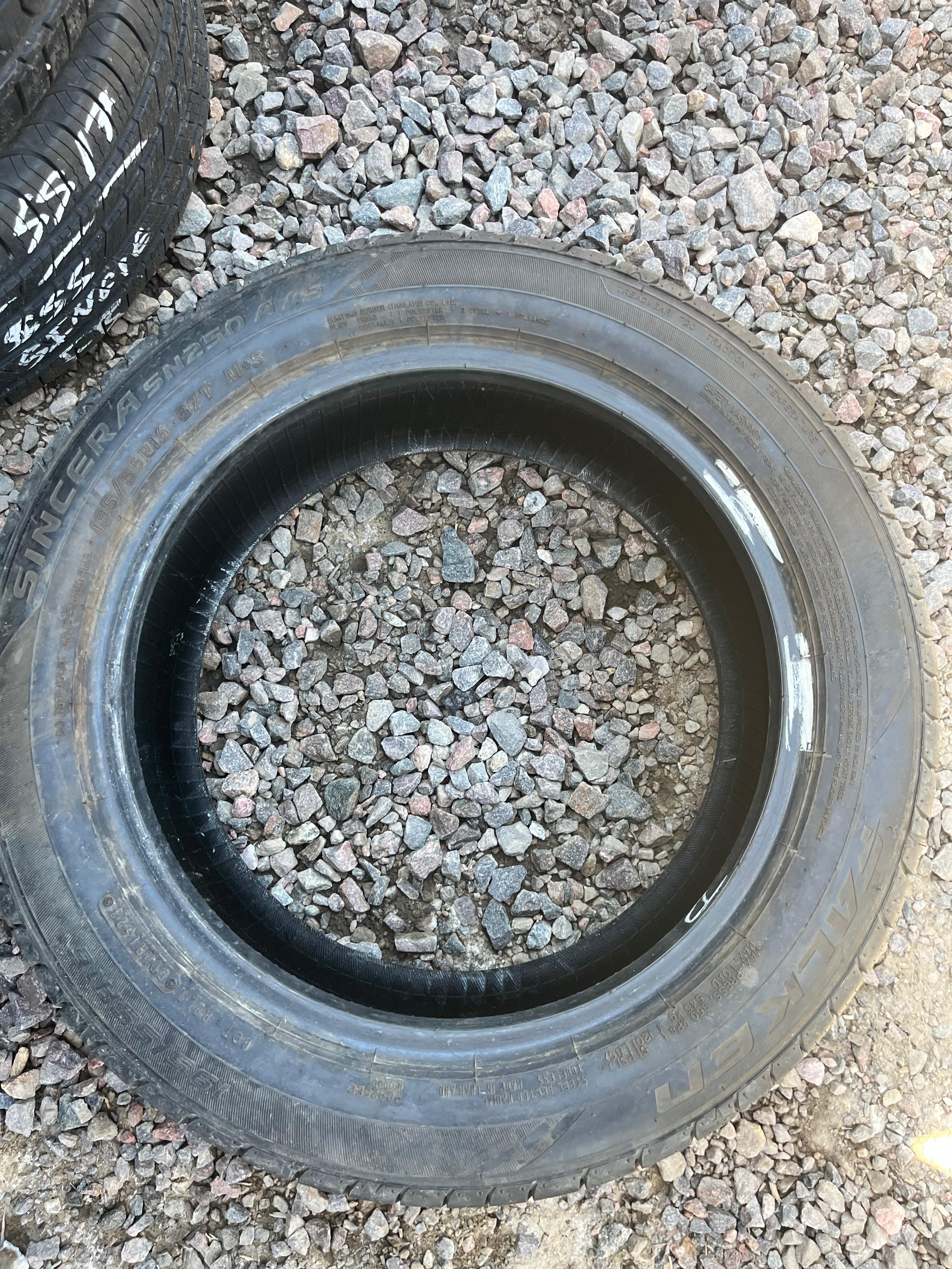 195/55R16 Single (1 Used Tire) Falken Sincera (SN250)