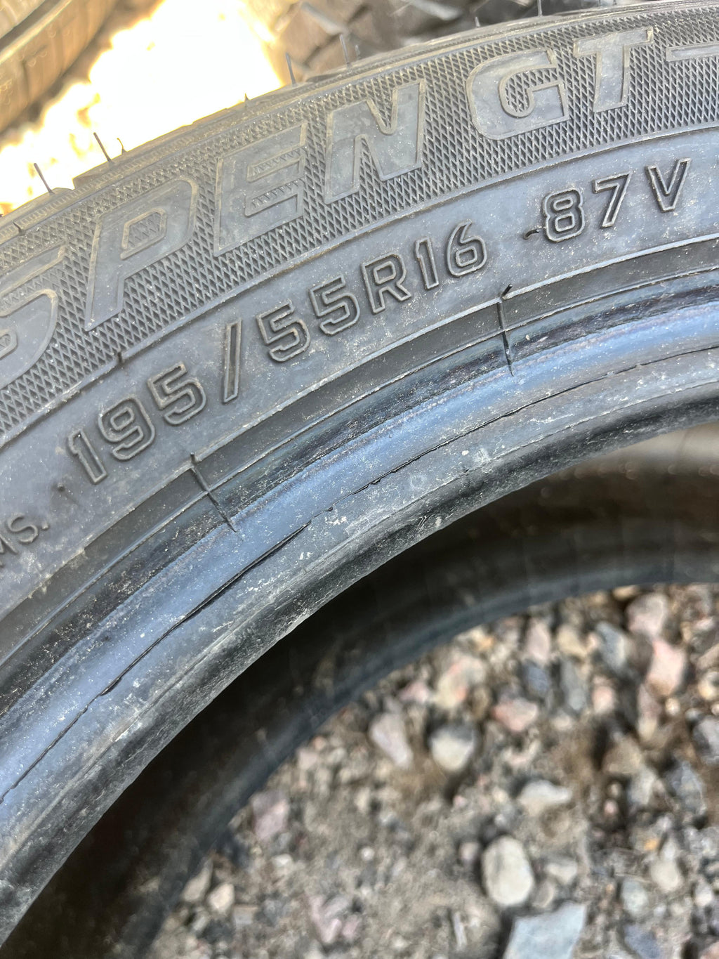 195/55R16 Single (1 Used Tire) Aspen Aspen GT-AS