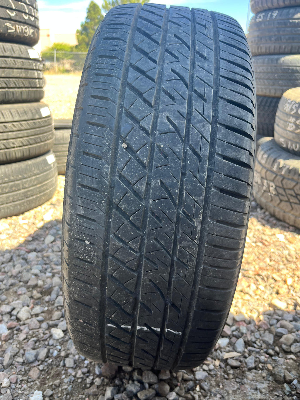 195/55RF16 Single (1 Used Tire) Bridgestone DriveGuard