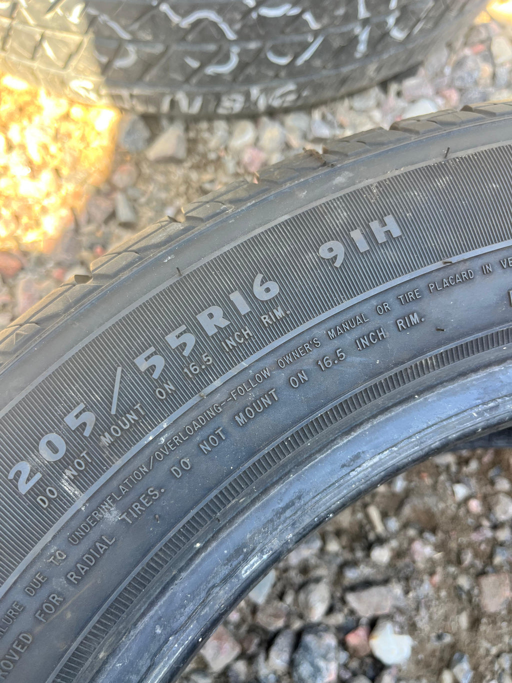 205/55R16 Single (1 Used Tire) Douglas Touring