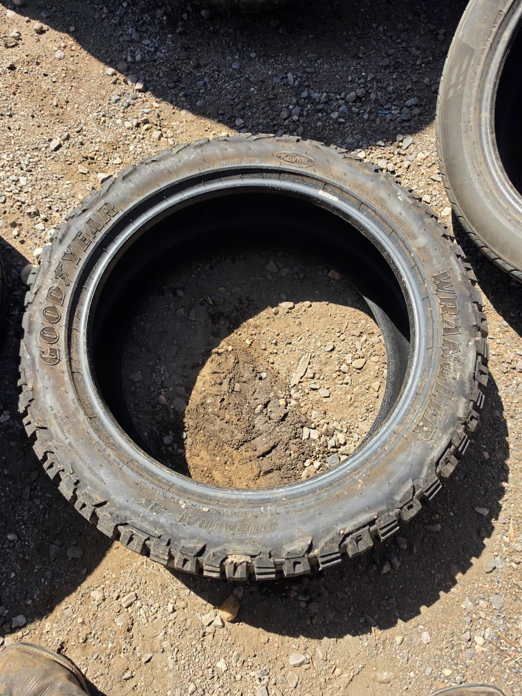 265/50R22 Single (1 Used Tire) Goodyear Wrangler DuraTrac RT