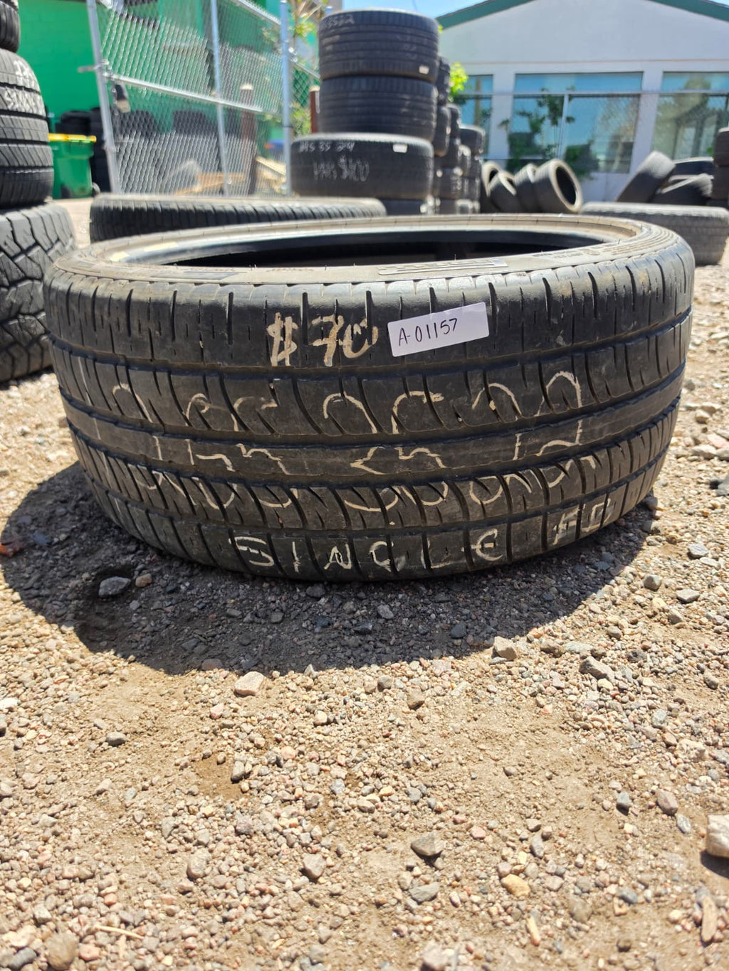 265/35ZR22 Single (1 Used Tire) Pirelli Scorpion Zero