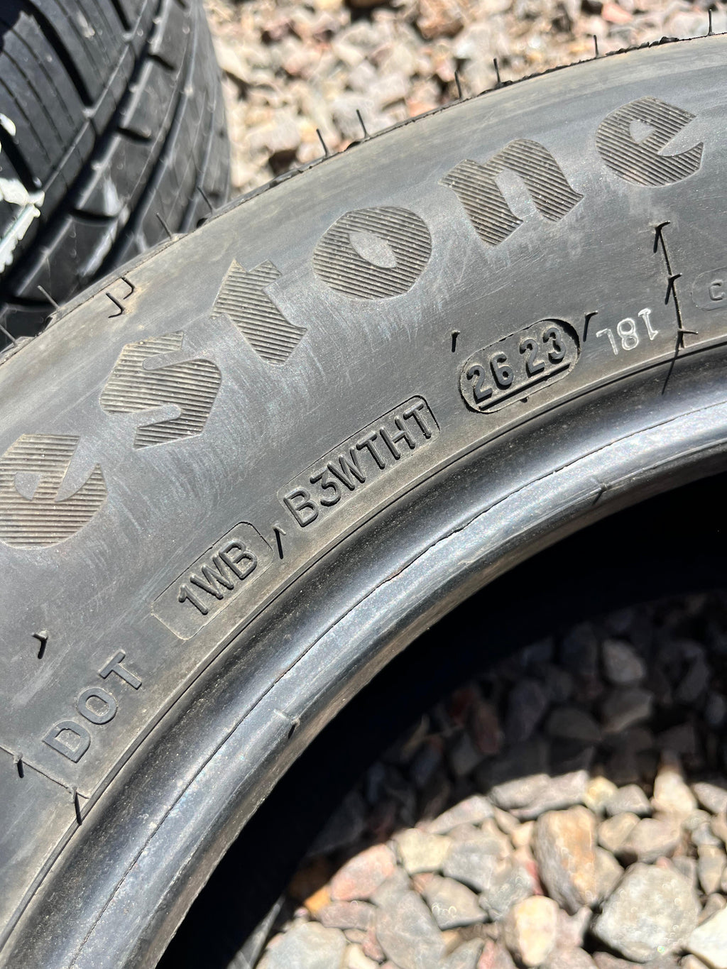215/55ZR16 Single (1 Used Tire) Firestone WeatherGrip